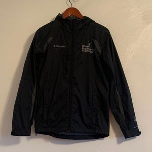 Columbia Black Windbreaker Jacket